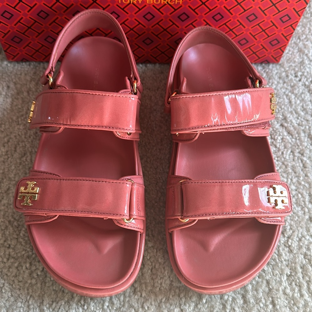 Tory Burch Pink Sandals - Picture 3 of 11